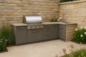 SANDSTONE OR MIXED NATURAL STONE