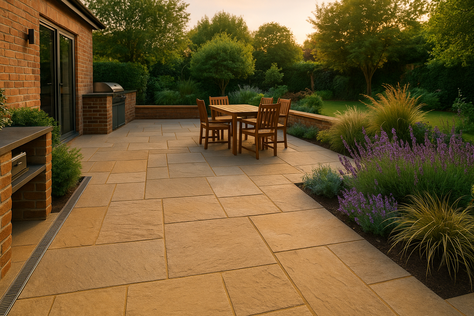 Enhance Your Outdoor Spaces with a Natural Stone Patio