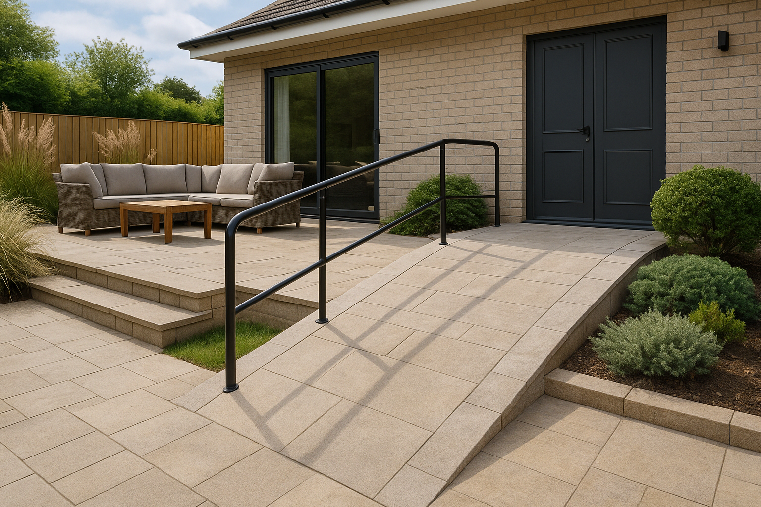 How to Build a Wheelchair-Friendly Driveway or Patio