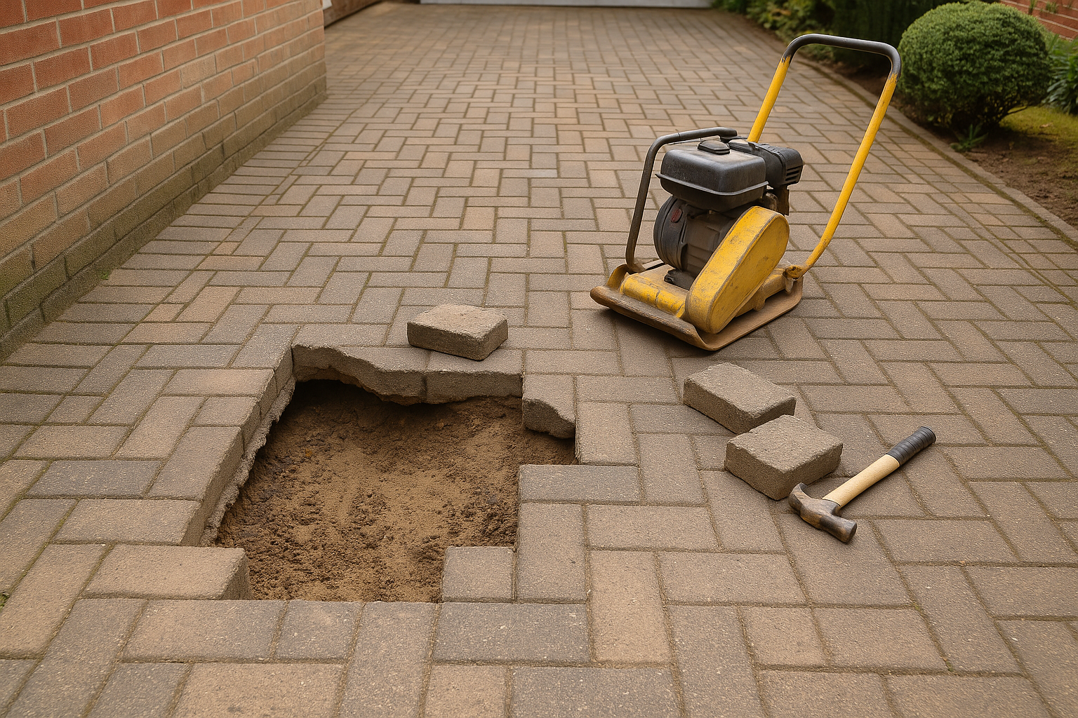 5 Common Causes of a Sinking Driveway and How to Fix Them