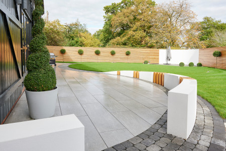 Garden design | Aura Block paving | cobbled pavers | porcelain paving | quartz porcelain | grey paving | porcelain slabs Garden landscapers Driveway installers Landscapers in essex Garden designers Paving contractors Garden design Paving contractors near me Garden designers near me Garden landscapers near me Elite paving