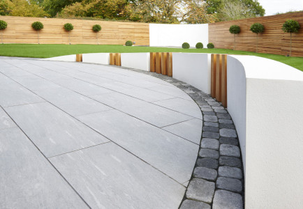 Garden design | Aura Block paving | cobbled pavers | porcelain paving | quartz porcelain | grey paving | porcelain slabs Garden landscapers Driveway installers Landscapers in essex Garden designers Paving contractors Garden design Paving contractors near me Garden designers near me Garden landscapers near me Elite paving