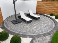 Garden design | Aura Block paving | cobbled pavers | porcelain paving | quartz porcelain | grey paving | porcelain slabs Garden landscapers Driveway installers Landscapers in essex Garden designers Paving contractors Garden design Paving contractors near me Garden designers near me Garden landscapers near me Elite paving