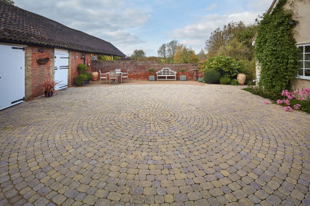 Aura block paving | cobbled pavers | cobbled stones | paving stones | rustic paving | brett landscaping aura | driveway ideas | driveway blocks Garden landscapers Driveway installers Landscapers in essex Garden designers Paving contractors Garden design Paving contractors near me Garden designers near me Garden landscapers near me Elite paving