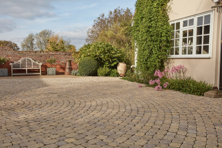Aura block paving | cobbled pavers | cobbled stones | paving stones | rustic paving | brett landscaping aura | driveway ideas | driveway blocks Garden landscapers Driveway installers Landscapers in essex Garden designers Paving contractors Garden design Paving contractors near me Garden designers near me Garden landscapers near me Elite paving