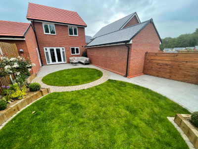 Eden Limestone Porcelain Garden Design in shade Mink with Aura Cobbled Block Paving Borders Porcelain patio | porcelain paving | garden design | essex | paving contractor essex | garden landscapers near me | garden landscapers essex | patio design Garden landscapers Driveway installers Landscapers in essex Garden designers Paving contractors Garden design Paving contractors near me Garden designers near me Garden landscapers near me Elite paving